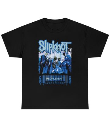 Slipknot t shirt - Slipknot Merch - Slipknot shirt - People=Shit - Black T-Shirt - graphic tee - Nu Metal t shirt - Rock t shirt