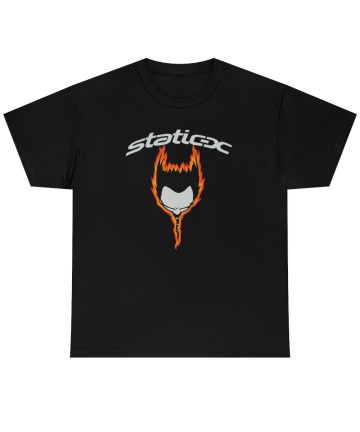 Static x shirt - Static x Merch - Static-X T-shirt - wayne static - Black T-Shirt - graphic tee - Nu Metal t shirt - Rock t shirt