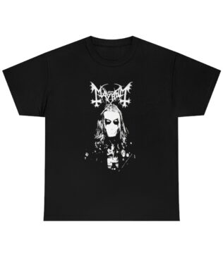 Mayhem merch - rock t shirt - Mayhem shirt - D-E-A-D XVlll - Black T-Shirt - graphic tee - black metal t shirt
