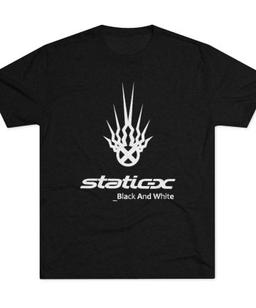 Static x shirt - Static x Merch - Static-X T-shirt - Describe Your Scream - Black T-Shirt - graphic tee - Nu Metal t shirt - Rock t shirt