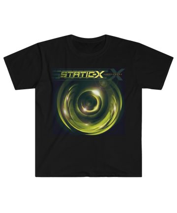 Static x shirt - Static x Merch - Static-X T-shirt - Static-X Shadow Zone - Black T-Shirt - graphic tee - Nu Metal t shirt - Rock t shirt