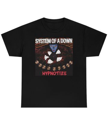 System of a Down t shirt - System of a Down Merch - System of a Down shirt - hypnotize - Black T-Shirt - graphic tee - Nu Metal t shirt - Rock t shirt