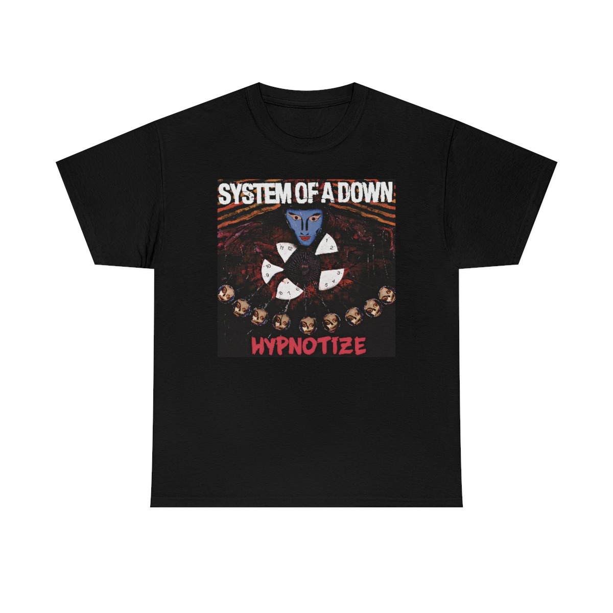 System of a Down t shirt - System of a Down Merch - System of a Down shirt - hypnotize - Black T-Shirt - graphic tee - Nu Metal t shirt - Rock t shirt