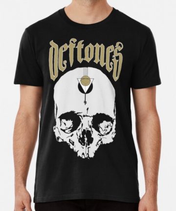 Deftones t shirt - Deftones Merch - Deftones shirt - Alternative metal band - classic original sound. Original skull illustration. - Black T-Shirt - graphic tee - Nu Metal t shirt - Rock t shirt