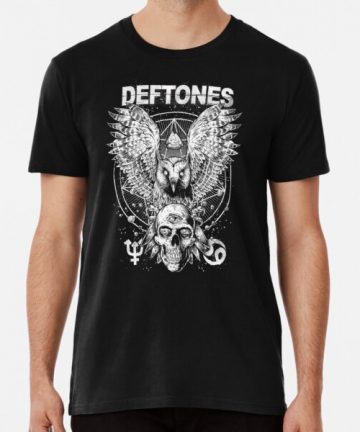Deftones t shirt - Deftones Merch - Deftones shirt - Best Of Music Rock Deftones Band Great Design Logo Ivelhaf - Black T-Shirt - graphic tee - Nu Metal t shirt - Rock t shirt