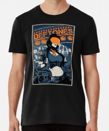 Deftones t shirt - Deftones Merch - Deftones shirt - Best Of Music Rock Deftones Band Great Design Logo Ivelhaf - Black T-Shirt - graphic tee - Nu Metal t shirt - Rock t shirt