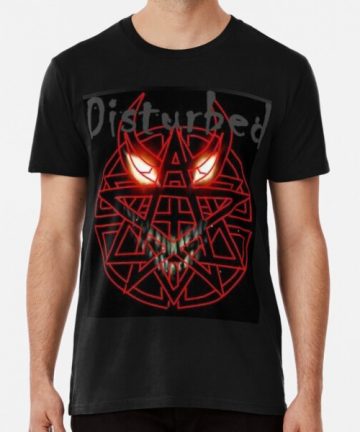 Disturbed shirt - Disturbed Merch - Disturbed T-shirt - Disturbed - Black T-Shirt - graphic tee - Nu Metal t shirt - Rock t shirt