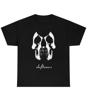 Deftones t shirt - Deftones Merch - Deftones shirt - Alternative metal band - classic original sound. Skull graphic. - Black T-Shirt - graphic tee - Nu Metal t shirt - Rock t shirt