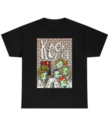 Korn t shirt - Korn Merch - Korn shirt - original BG boto korn best selling - Black T-Shirt - graphic tee - Nu Metal t shirt - Rock t shirt