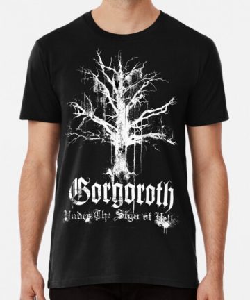Gorgoroth merch - rock t shirt - Gorgoroth shirt - GORGOROTH lll - Black T-Shirt - graphic tee - black metal t shirt