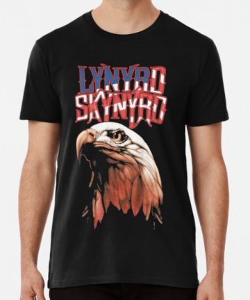 Lynyrd Skynyrd shirt - Lynyrd Skynyrd Merch - Lynyrd Skynyrd T-shirt - Eagle Of The Skynyrd Art - Black T-Shirt - graphic tee - Rock t shirt