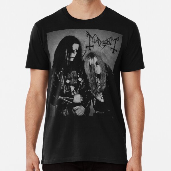 Mayhem merch - rock t shirt - Mayhem shirt - MAYHEM lV - Black T-Shirt - graphic tee - black metal t shirt