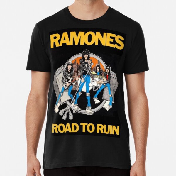 Ramones merch - Ramones t shirt - Ramones shirt - Ramones elimtung - Black T-Shirt - graphic tee - Punk t shirt