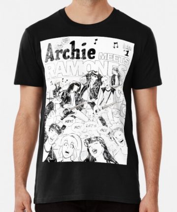Ramones merch - Ramones t shirt - Ramones shirt - The Ramones | Cartoon Grunge Rock T-shirt | Vintage - Black T-Shirt - graphic tee - Punk t shirt