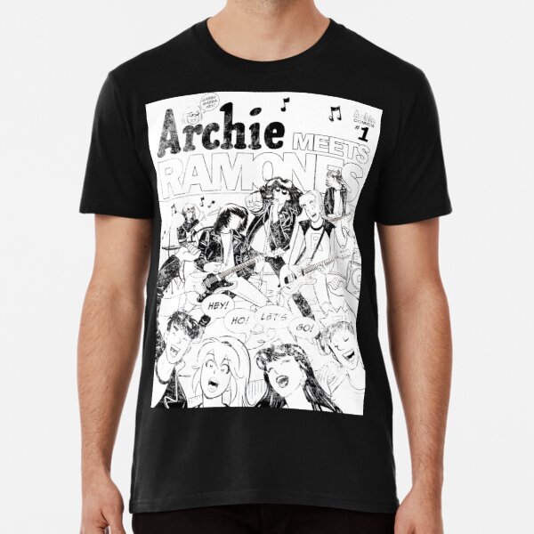 Ramones merch - Ramones t shirt - Ramones shirt - The Ramones | Cartoon Grunge Rock T-shirt | Vintage - Black T-Shirt - graphic tee - Punk t shirt