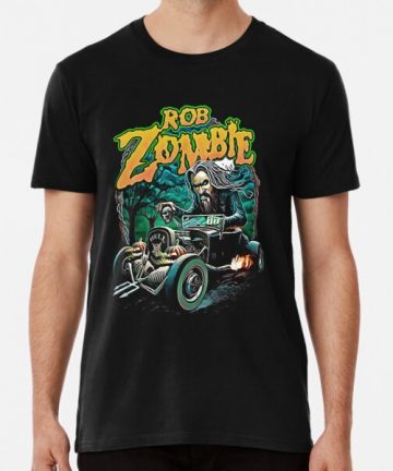 Rob Zombie shirt - Rob Zombie Merch - Rob Zombie T-shirt - Rob band Zombie car hell vintage gift for fans and lovers - Black T-Shirt - graphic tee - Nu Metal t shirt - Rock t shirt