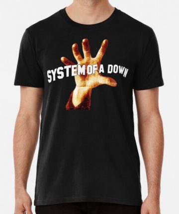 System of a Down t shirt - System of a Down Merch - System of a Down shirt - hand down - Black T-Shirt - graphic tee - Nu Metal t shirt - Rock t shirt