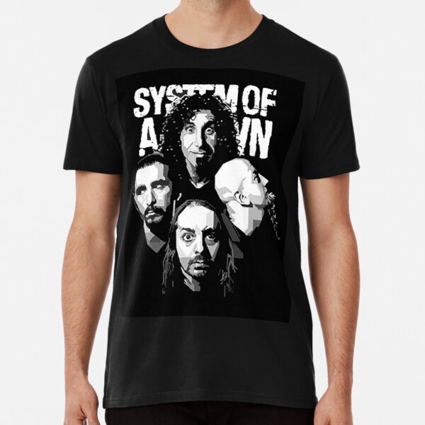 System of a Down t shirt - System of a Down Merch - System of a Down shirt - most popular - Black T-Shirt - graphic tee - Nu Metal t shirt - Rock t shirt