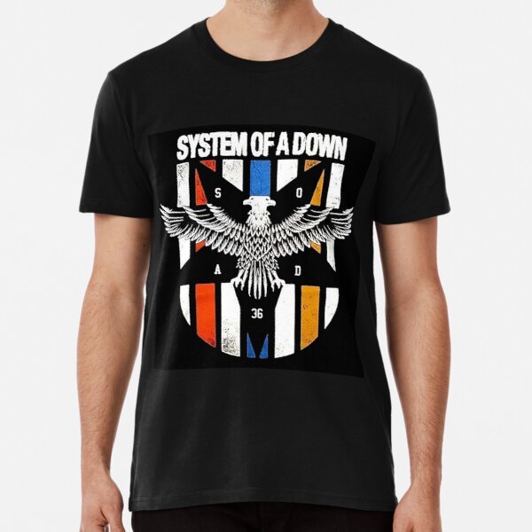 System of a Down t shirt - System of a Down Merch - System of a Down shirt - trending design-logo system-of-a-down - Black T-Shirt - graphic tee - Nu Metal t shirt - Rock t shirt