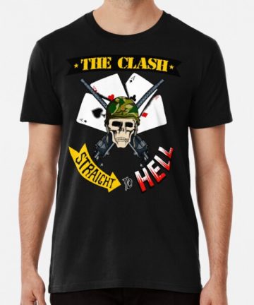 The Clash merch - The Clash t shirt - The Clash shirt - The Clash - Black T-Shirt - graphic tee - Punk t shirt