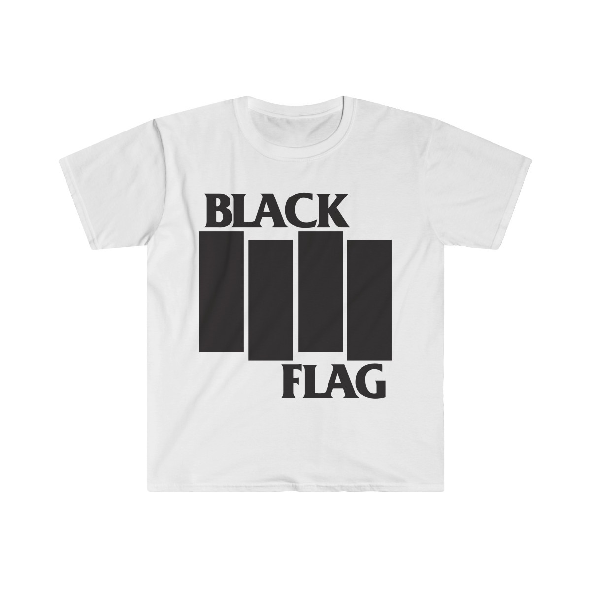 Fristelse Horn Glad Buy Black Flag T-Shirt - Retro Black Rock Band Love Music Love Flag  American Outfits Premium T-Shirt ⋆ NEXTSHIRT