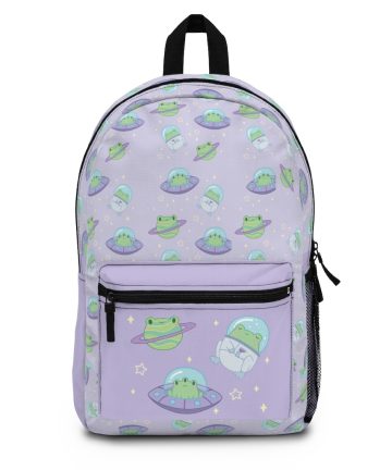 Frog backpack - Animal backpack - Frog bookbag - Frog merch - Frog apparel
