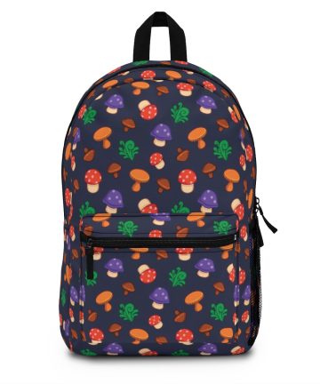 Mushroom backpack - Mushroom bookbag - Mushroom merch - Mushroom apparel