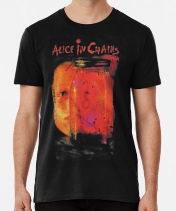Alice In Chains band merch - Alice In Chains band tee shirt graphic - Alice In Chains band clothing - Alice In Chains band apparel - Alice In Chains band t shirt cotton - Alice In Chains band T-Shirt - Best -  Alice in Chaniss Premium T-Shirt