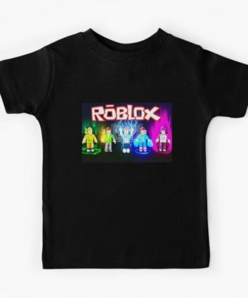 child tshirt cotton - boy tshirt - girl tshirt - Roblox Powerup Kids T-Shirt