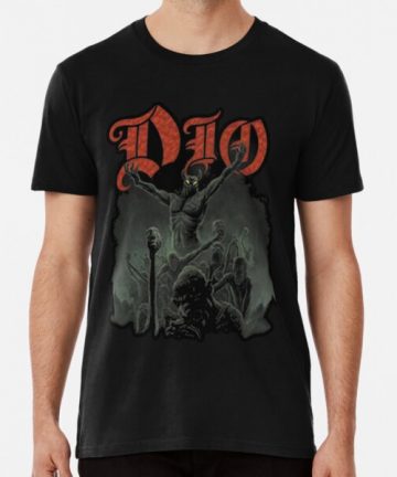 Dio band merch - Dio band tee shirt graphic - Dio band clothing - Dio band apparel - Dio band t shirt cotton - Dio band T-Shirt - DIO BAND ART Premium T-Shirt