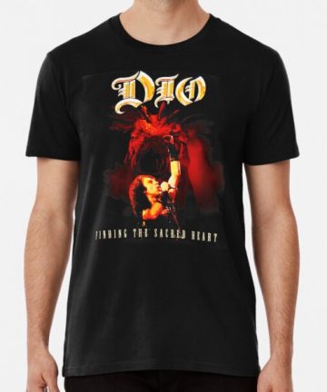 Dio band merch - Dio band tee shirt graphic - Dio band clothing - Dio band apparel - Dio band t shirt cotton - Dio band T-Shirt - Ronnie james dio metal music  Premium T-Shirt