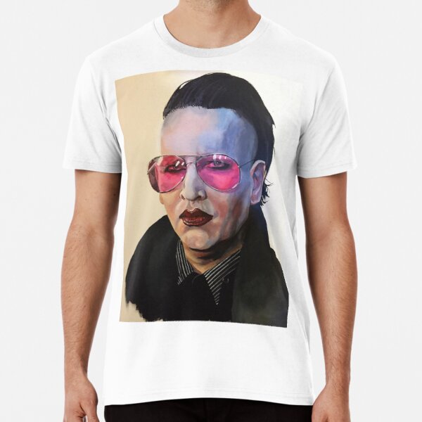 Buy Marilyn Manson T-Shirt - Marilyn Manson Painting Premium T