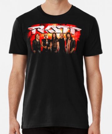 Ratt band merch - Ratt band tee shirt graphic - Ratt band clothing - Ratt band apparel - Ratt band t shirt cotton - Ratt band T-Shirt - Favorite Hair Glam Metal Band Premium T-Shirt