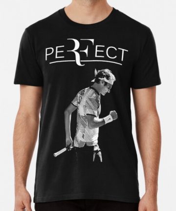 Roger Federer merch - Roger Federer tee shirt graphic - Roger Federer clothing - Roger Federer apparel - Roger Federer t shirt cotton - Roger Federer T-Shirt - RF Premium T-Shirt
