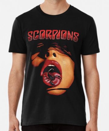 Scorpions band merch - Scorpions band tee shirt graphic - Scorpions band clothing - Scorpions band apparel - Scorpions band t shirt cotton - Scorpions band T-Shirt - tour-scorpions Premium T-Shirt