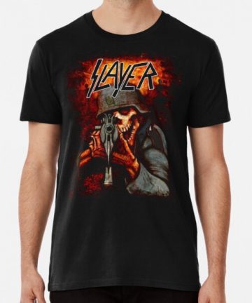 Slayer band merch - Slayer band tee shirt graphic - Slayer band clothing - Slayer band apparel - Slayer band t shirt cotton - Slayer band T-Shirt - the shoot fire Premium T-Shirt