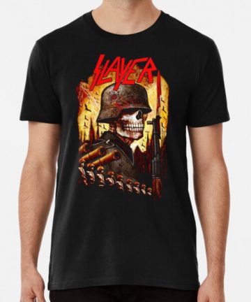 Slayer band merch - Slayer band tee shirt graphic - Slayer band clothing - Slayer band apparel - Slayer band t shirt cotton - Slayer band T-Shirt - the old fire Premium T-Shirt