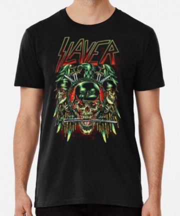 Slayer band merch - Slayer band tee shirt graphic - Slayer band clothing - Slayer band apparel - Slayer band t shirt cotton - Slayer band T-Shirt - design slayer band Premium T-Shirt