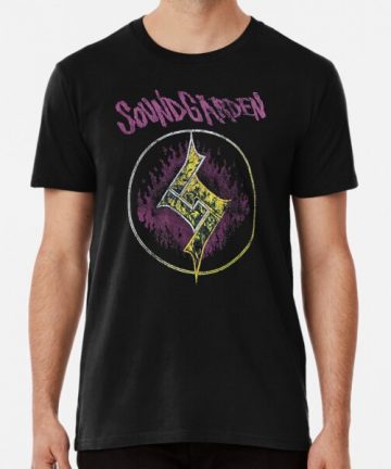 Soundgarden band merch - Soundgarden band tee shirt graphic - Soundgarden band clothing - Soundgarden band apparel - Soundgarden band t shirt cotton - Soundgarden band T-Shirt - Soundgarden Get On The Snake Tour 1990 Premium T-Shirt