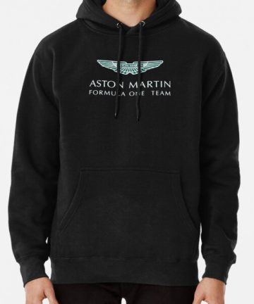 F1 merch - F1 clothing - F1 apparel - Aston Martin F1 Artistic Logo Hoodie
