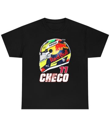 Sergio Perez Checo 11 Helmet T-Shirt