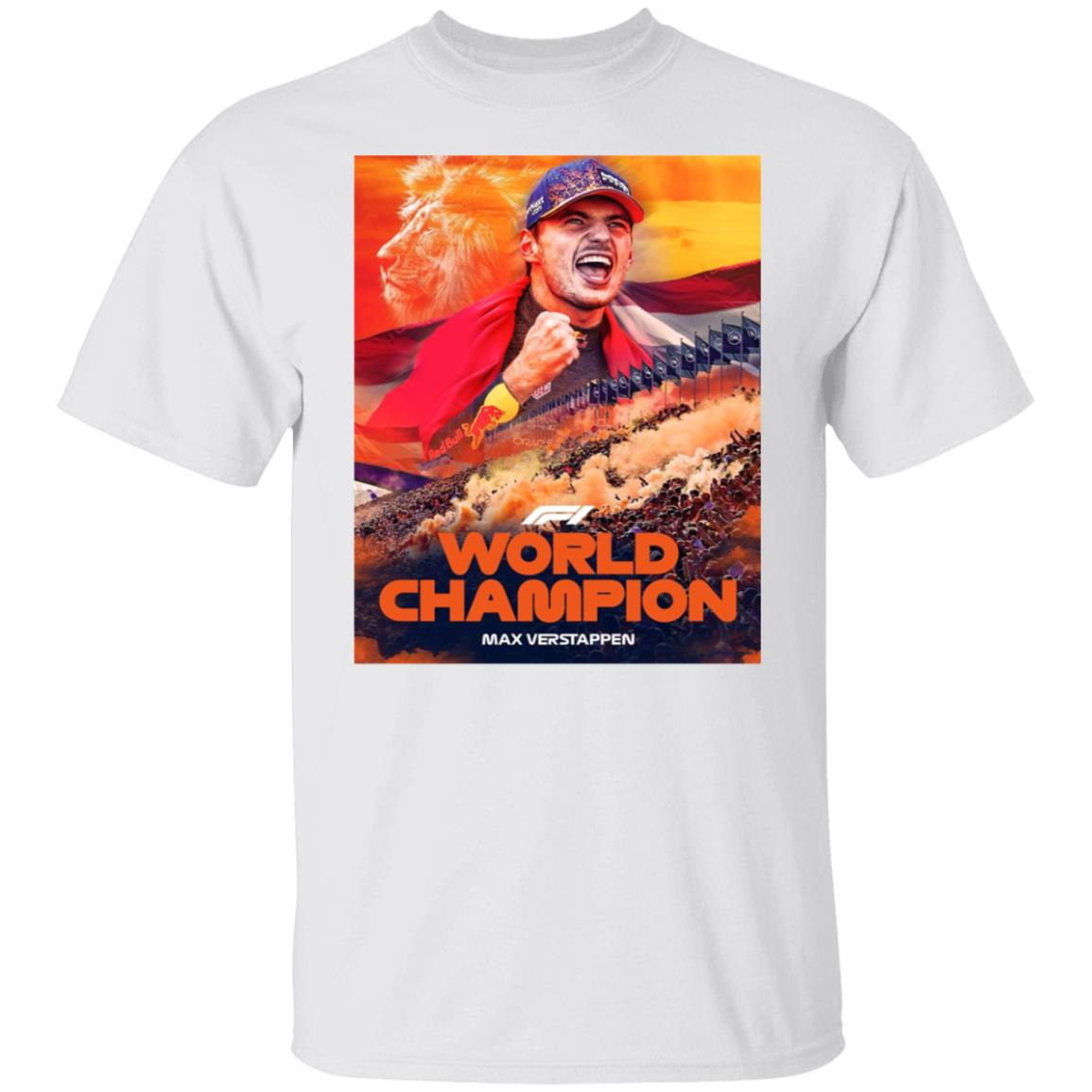 Max Verstappen Champion Of The World Shirt