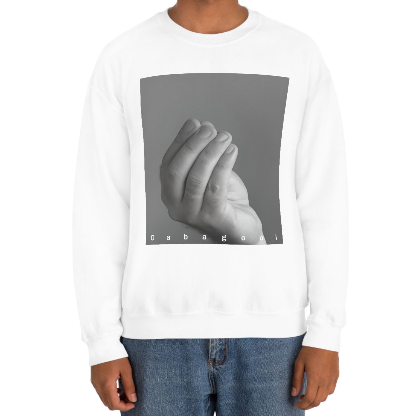 Gabagool Italian Hand Sweatshirt