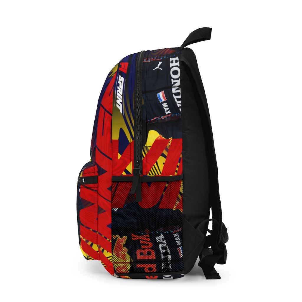Max Verstappen Formula 1 Backpack (Made in USA) by Grand Prix Merch ...