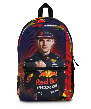 F1 backpack - max verstappen bookbag - max verstappen merch - max verstappen apparel