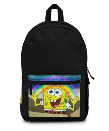 Spongebob squarepants backpack - spongebob squarepants bookbag - spongebob squarepants merch - spongebob squarepants apparel