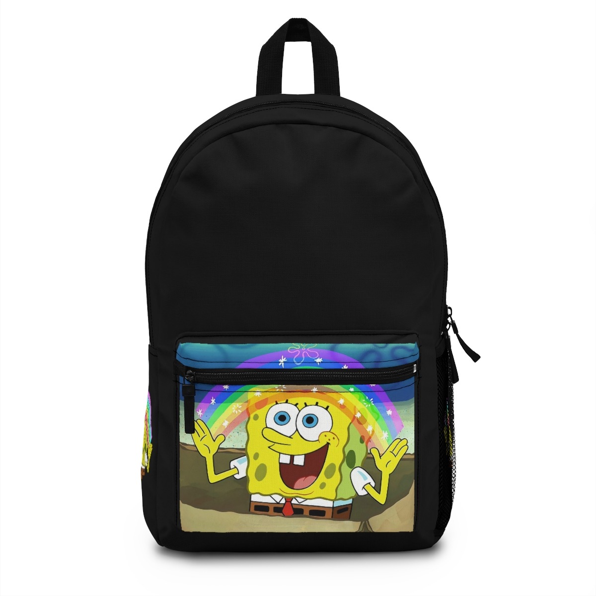 Spongebob squarepants backpack - spongebob squarepants bookbag - spongebob squarepants merch - spongebob squarepants apparel