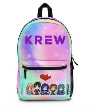 The krew Backpack - The krew bookbag - The krew merch - The krew apparel