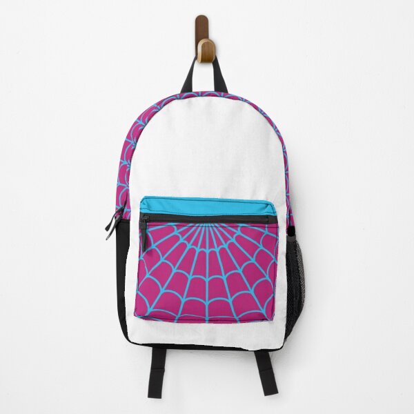 Rafael Nadal backpack - Spider Web - Pink & Blue bookbag - Spider Web - Pink & Blue merch - Spider Web - Pink & Blue apparel
