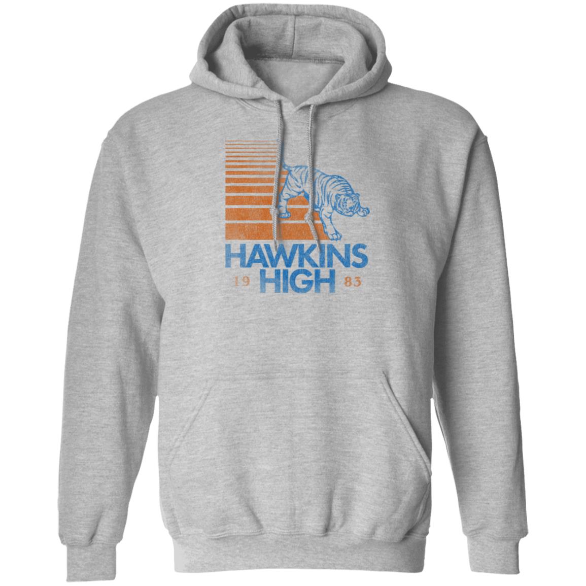 NextShirt Hawkins High (Stranger Things) Hoodie - Grey - Stranger Things Hoodie